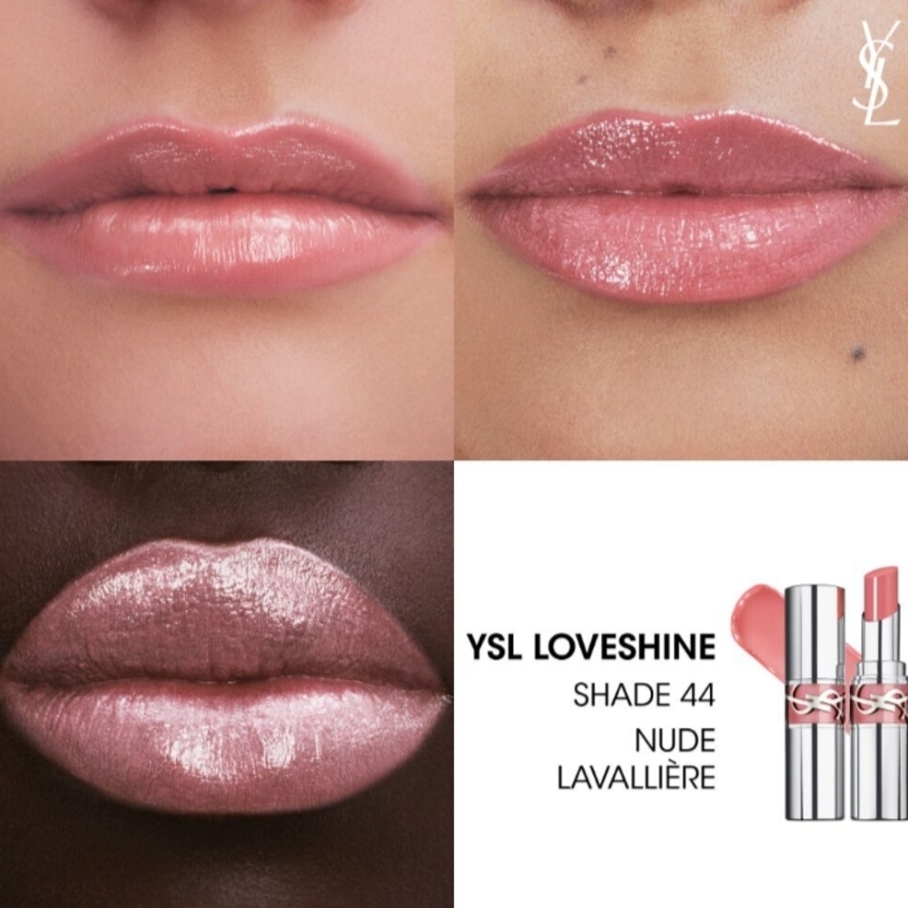 Yves Saint Laurent LoveShine Lipstick — Sheer Pink Nude (Shade 44)
